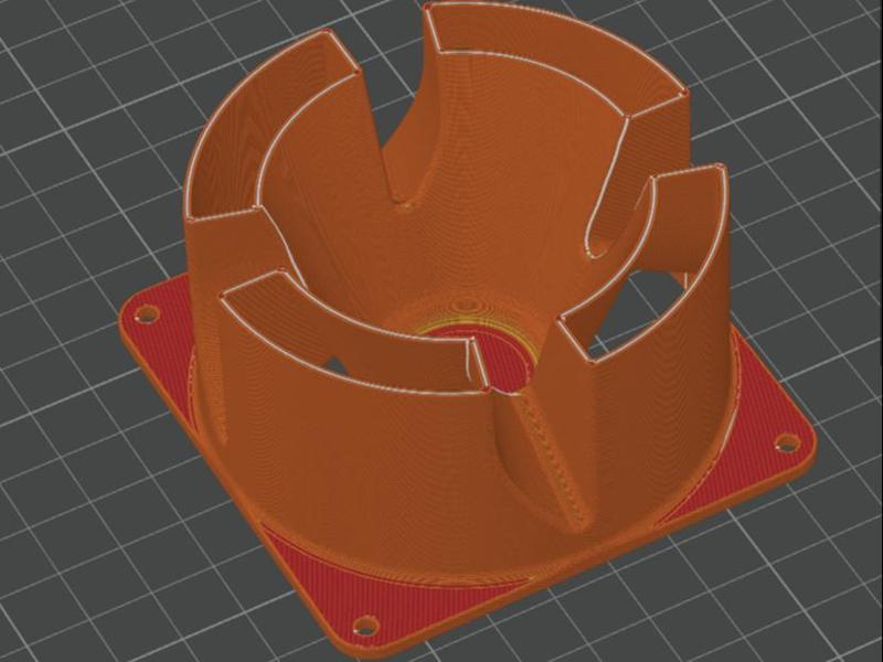 80mm 8cm owl FS1 style fan shroud