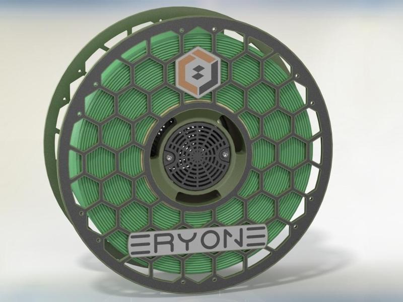 Adapter to repair Eryone filament spools