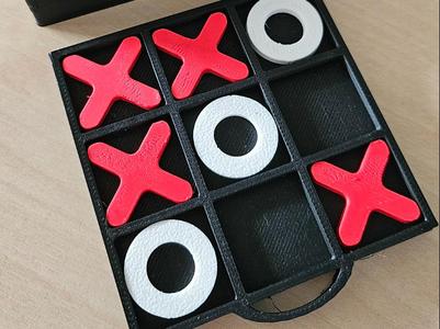 Tic Tac Toe Travel size 75x75mm