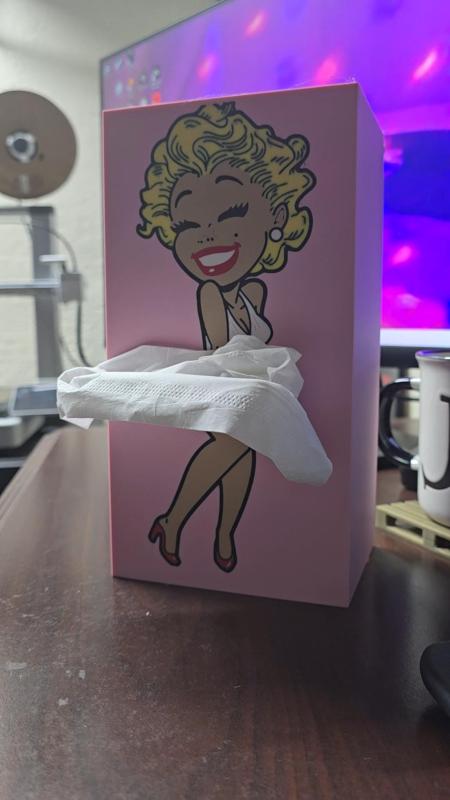 Marilyn Monroe Tissue Box