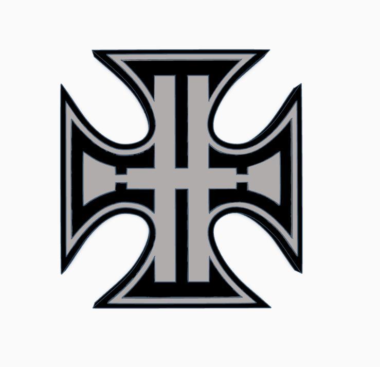 TRIPLE H (WWE) Logo Display by MANIACMANCAVE3D