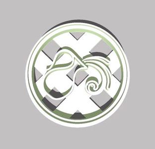 Aquarius Cookie cutter - Aquarius Cookie cutter - Zodiac Sign