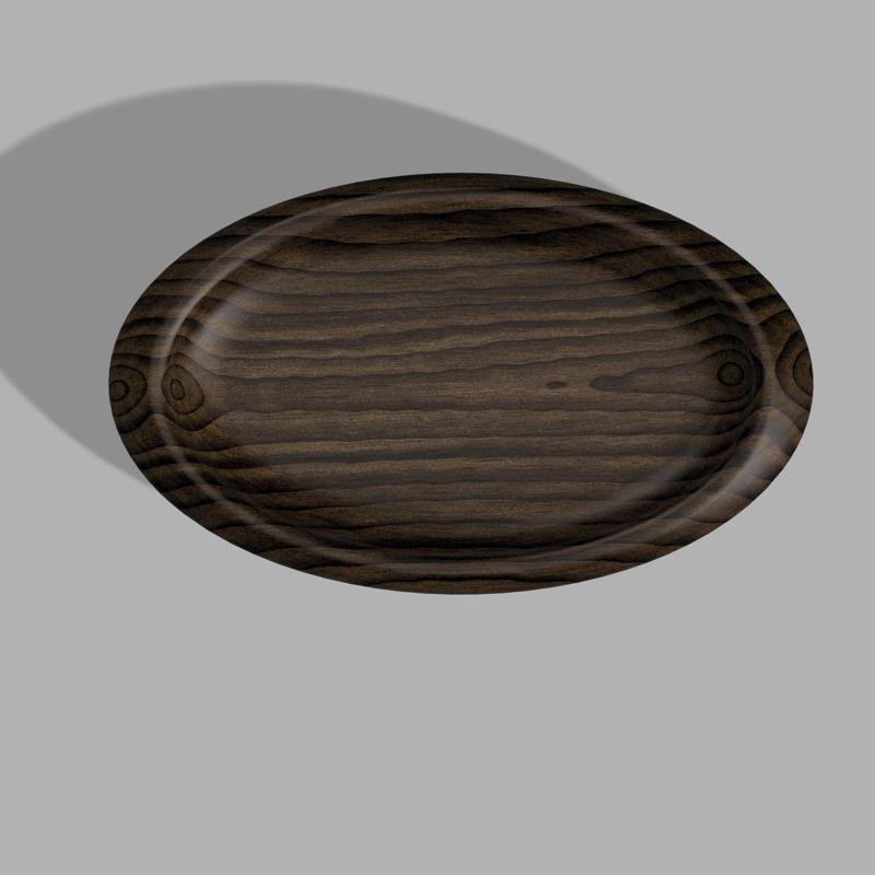 Oval dish