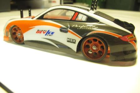 TZ4 Shinohobby Mini Q 1/28 Deep dish Tapered Drift Wheel.