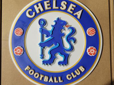 CHELSEA FC 3D Logo 180mm series
