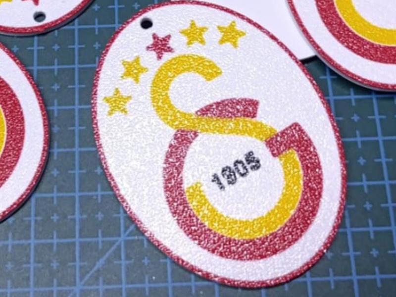 Galatasaray 5 Star Keychain