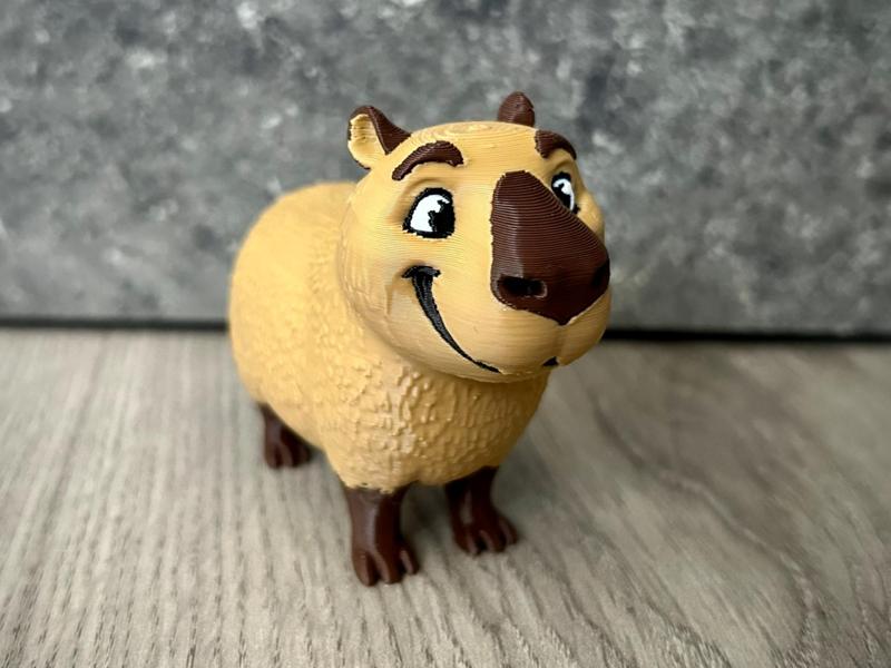 Capybara Happy Cute Toy Figurine Animal