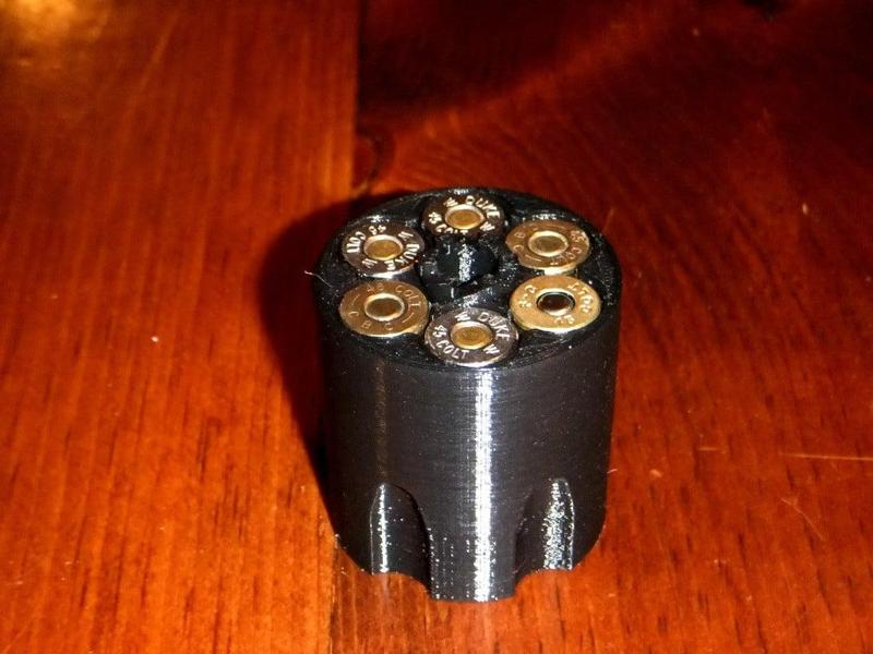 Colt .45 Caliber Revolver Ammo Storage