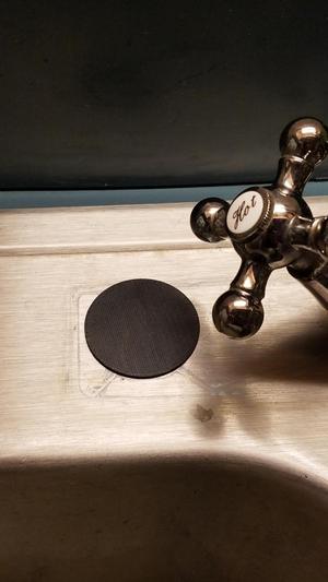 Faucet hole insert