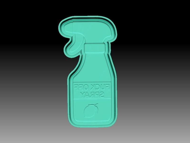 FUCK OFF SPRAY BATH BOMB MOLD