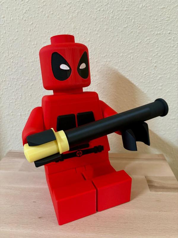 Deadpool Brick Kitchen Holder