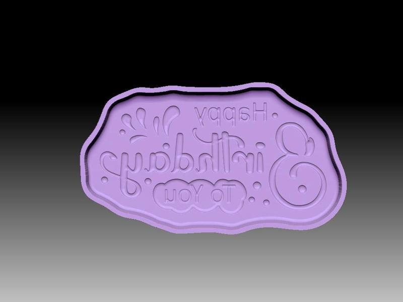 HAPPY BIRTHDAY TO YOU BATH BOMB MOLD