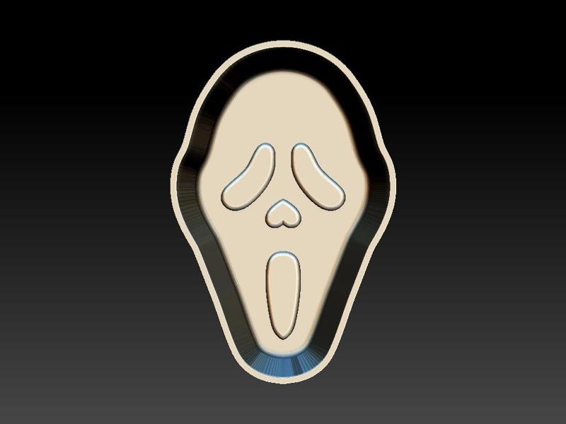 Scream Mask, Hybrid Bath Bomb Mould