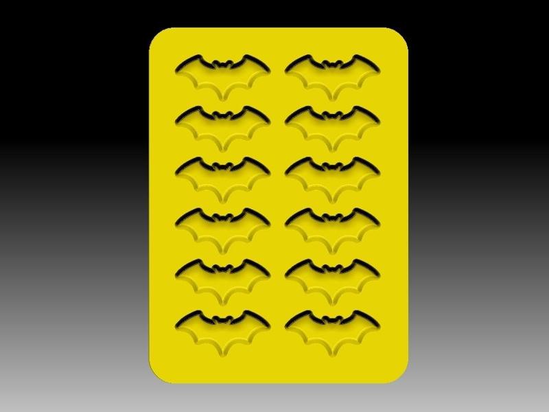 BAT KIT BATH BOMB CONFETTI MICRO MINI MULTI MOLDS