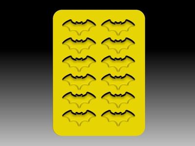 BAT KIT BATH BOMB CONFETTI MICRO MINI MULTI MOLDS