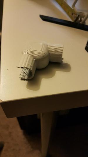 Corner Coupling for Lowes Peel and Stick Audio Cable Tubes