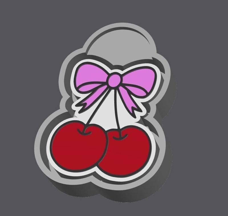 Cherry Bow Freshie Mold Housing