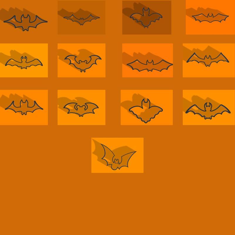 13 Cookie cutters Bat ||13 Cookie cutters Bat ||13 Bat Cookie Cutters