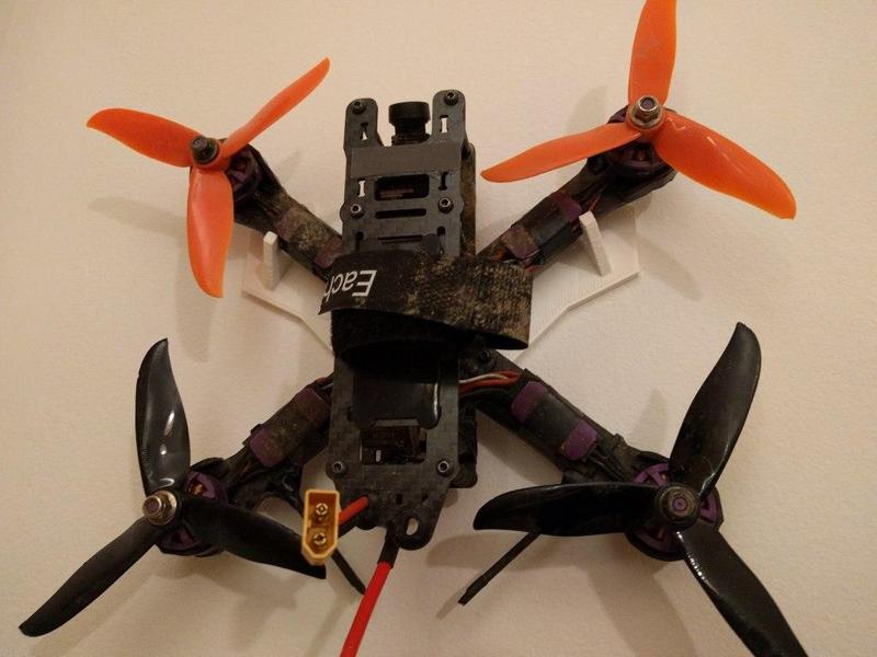 Stylish Drone Wall Mount for 5in & 2in frames