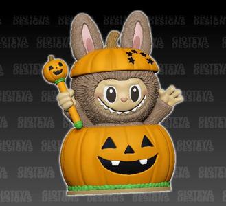 Labubu Pumpkin Halloween Party