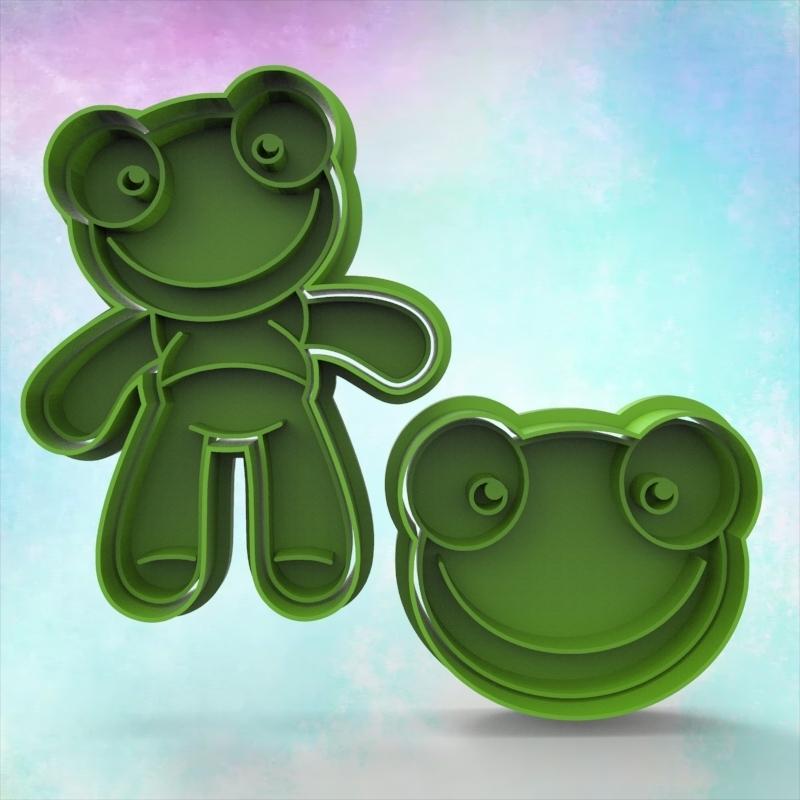 PEPE ZENON TOAD COOKIE CUTTERS SET