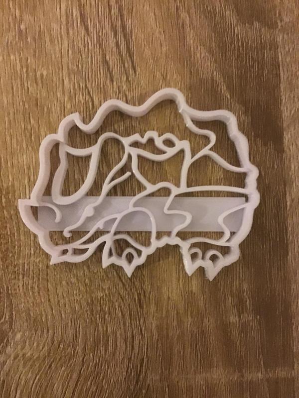 Rhyhorn Pokemon Cookie Cutter