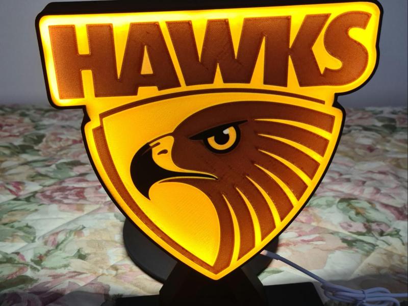 Hawthorn Football Club AFL Light Box