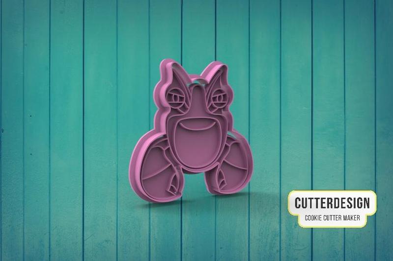 Crab Tamatoa Moana Cookie Cutter