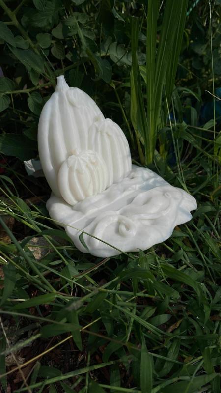 Pumpkin patch phone holder