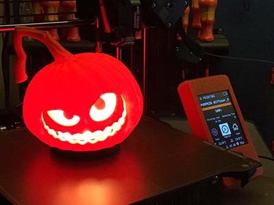 Jackie Jack-o-Lantern WS2812 LED candle light