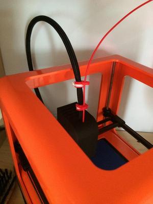 Micro 3D Tie Wrap Filament guide