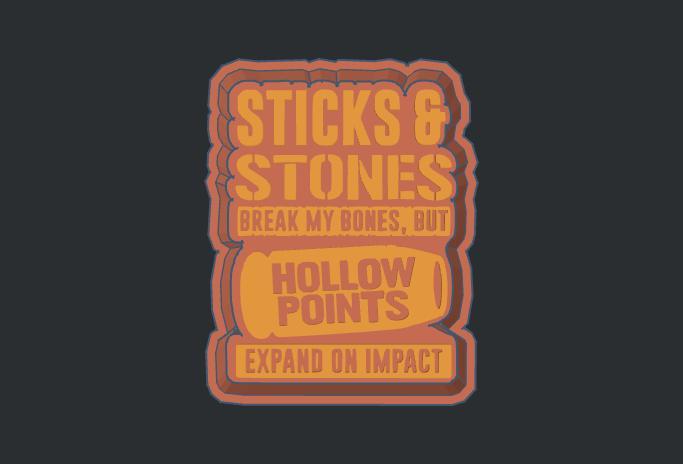 Sticks & Stones - Freshie Mold Housing