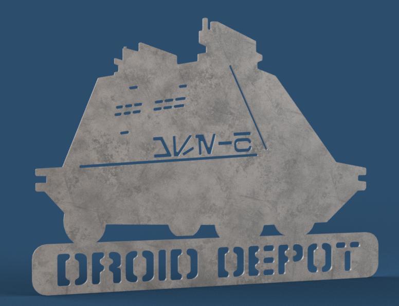 Droid Depot Sign - MSE-6