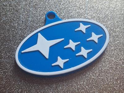 Subaru keychain