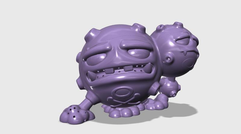 Pokémon Weezing Incense Burner