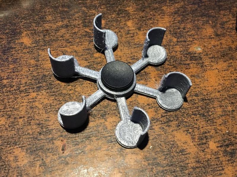 Wind Powered Fidget Spinner!