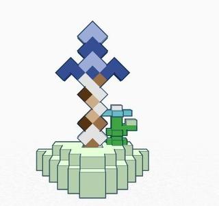 Master Sword Statue(2d prototype Breath of the Wild; concept statue)