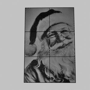 WALL ART - Santa