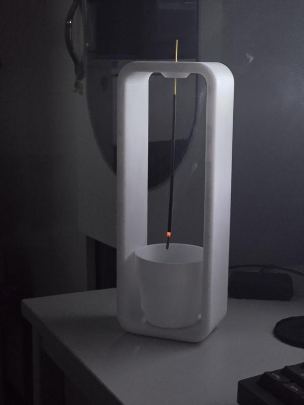 No-Mess Incense Stick Burner