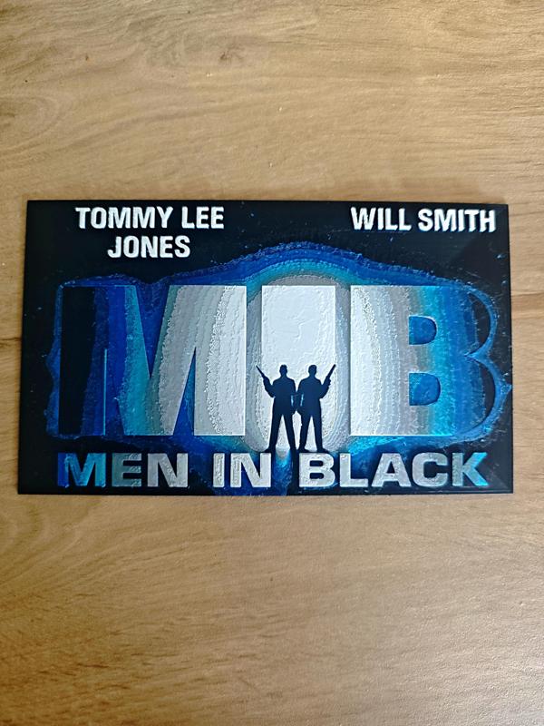 Poster MIB - 200 x 120 mm - Men In Black - free - gratuit