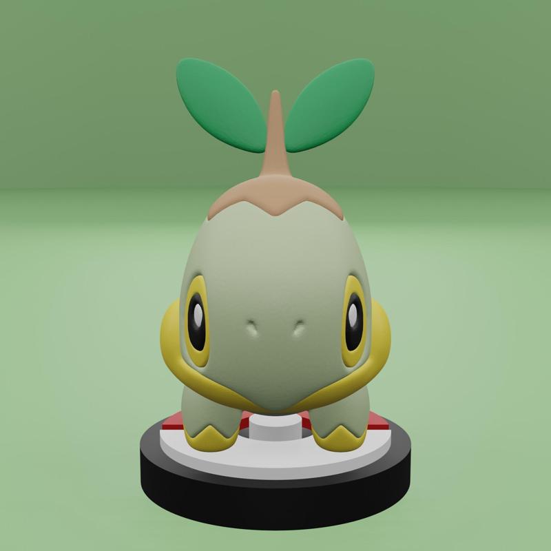 Pokemon No. 387 Turtwig