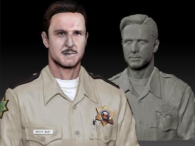 Scream 1 Dewey Riley David Arquette bust