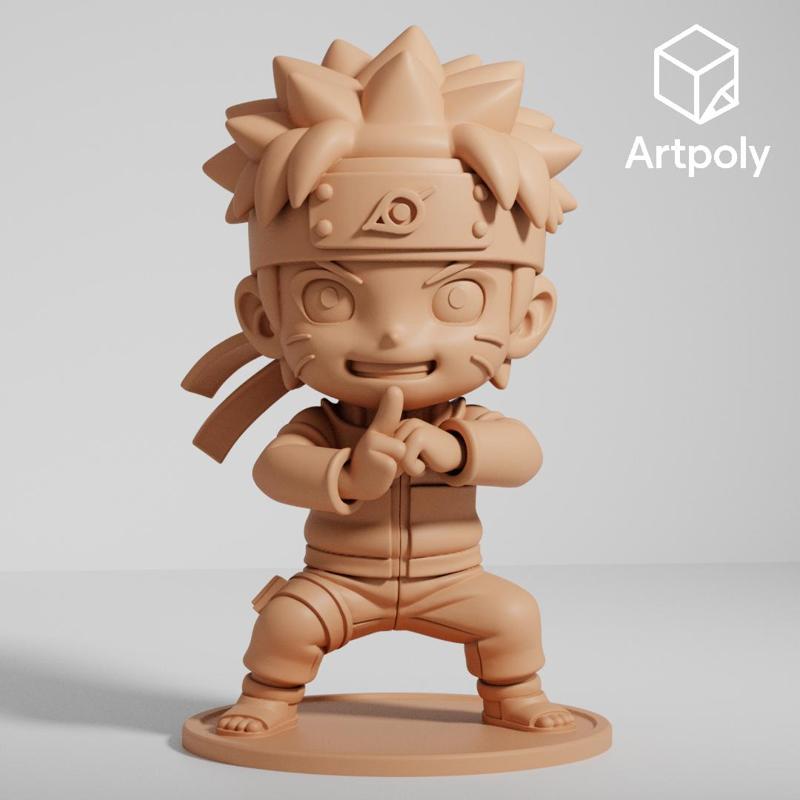 Naruto Uzumaki - 3D Model of Naruto Shippuden