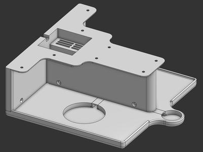 Wireless Charging Platform for Underneath Cupboard