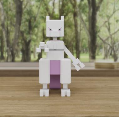 Mewtwo Pokémon Multipart