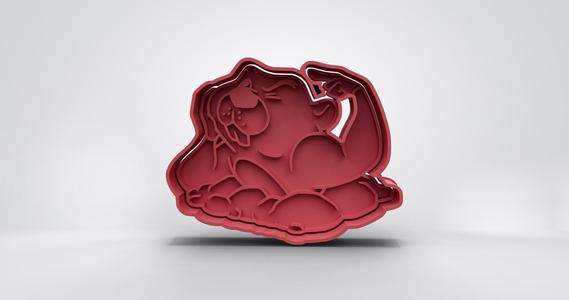 Gopher cookie cutter from Winnieh The Pooh