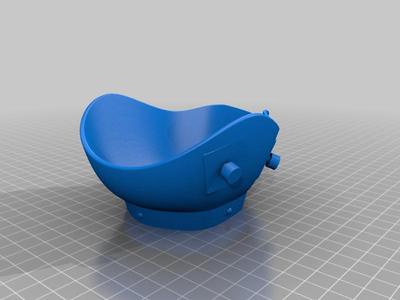 with pegs  to ease assembly and molding _and some nose-bridge removal