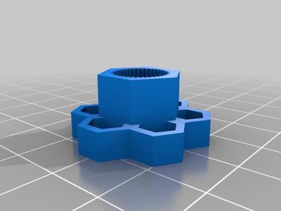 Micro Swiss direct drive extruder knob for Ender 3