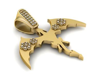 ragiune Gold Pendant 3d printable model