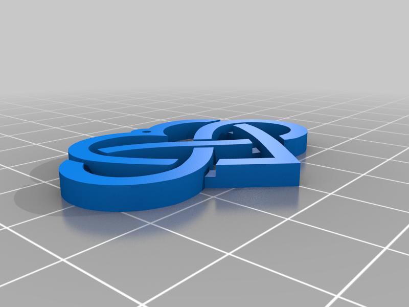 Polyamory keychain / llavero poliamor